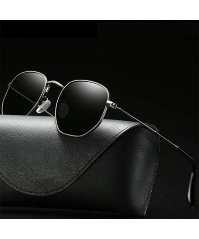 Sunglasses Polarized Antiglare Anti ultraviolet Travelling - Orange - CG18WLDSNY7 $22.13 Round