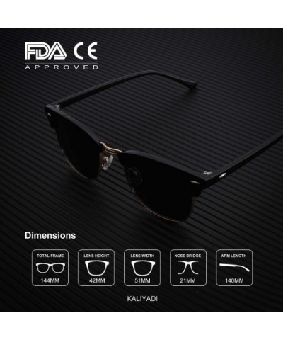 Unisex Polarized Retro Classic Trendy Stylish Sunglasses for Men Women Driving Sun glasses 100% UV Blocking - C418QG7WHWL $11...