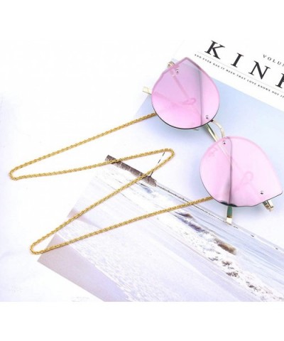 Oversized Sunglasses for Women Mirrored Cat Eye Sunglasses with Glasses Chain Glasses Case Glasses Cloth - E - CR194KXYR33 $6...