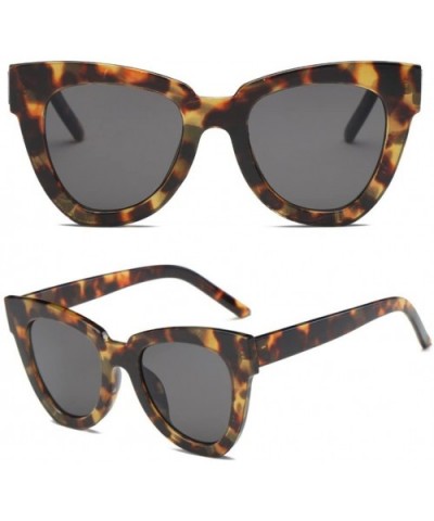 Women Fashion Retro Cat Eye Sunglasses Designer Square Frame Eyeglass Shades New - Bngy - CY18WSLC94W $4.41 Square