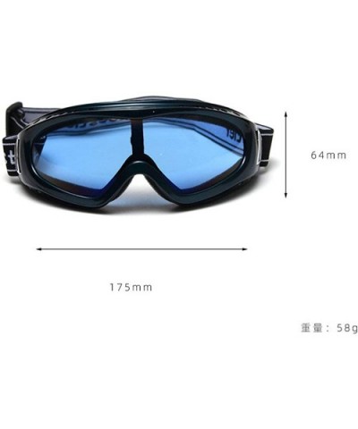 new men's ski goggles motorcycle equipment goggles riding off-road goggles racing knight goggles - Blue - CC194KRGAY4 $9.19 G...