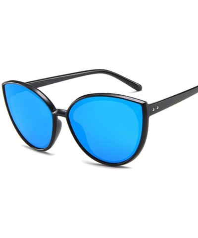 2019 New Cat Eye Women Sunglasses Brand Designer Mirror Color Lens Men C1 - C4 - CA18XE02NIH $7.64 Cat Eye