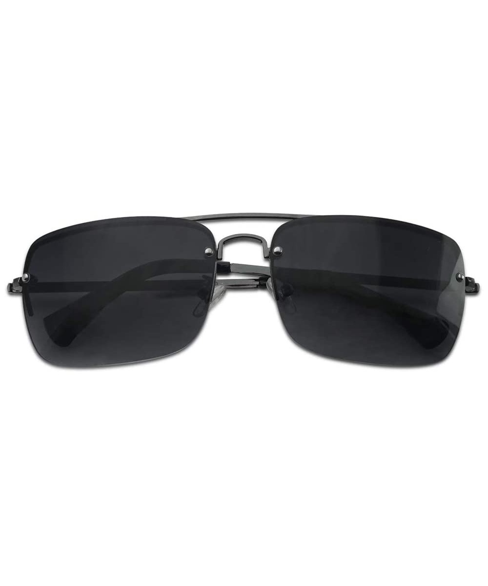 Gradient Readers Strength Sunglasses Gunmetal - Gunmetal Frame - Black Gradient - C818U2839X5 $10.44 Oval