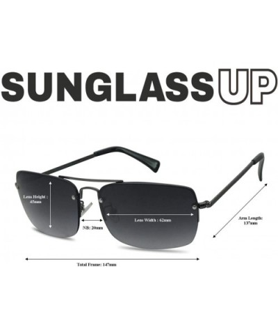 Gradient Readers Strength Sunglasses Gunmetal - Gunmetal Frame - Black Gradient - C818U2839X5 $10.44 Oval