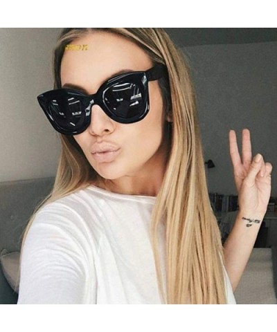 NEW Gradient Points Sun Glasses Tom High Fashion Designer 66133 Black Grey - 66133 Leopard Brown - CP18Y4RMG4Z $5.63 Aviator