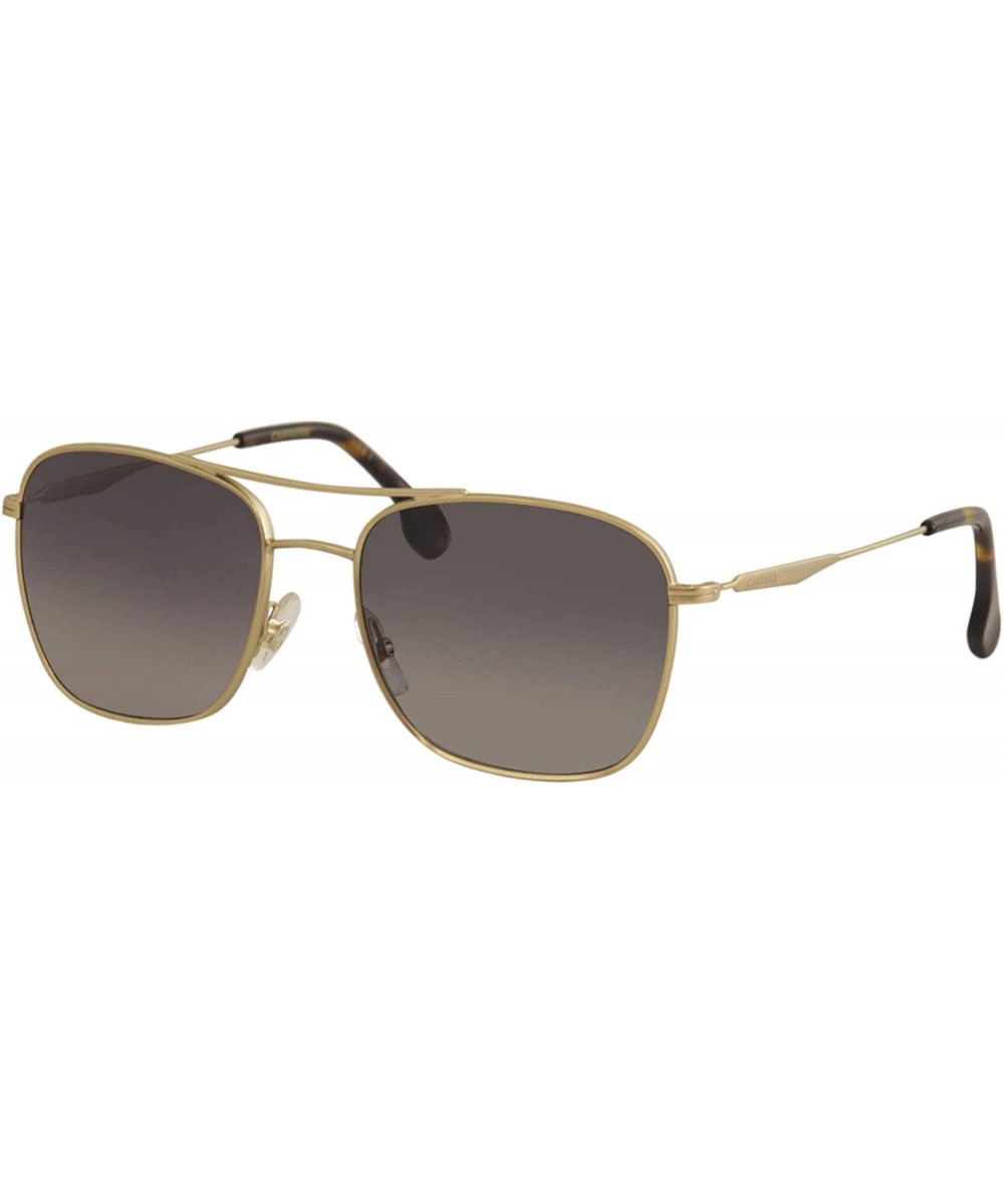 130/S Sunglasses CA130S-0AOZ-9O-5618 - Semi Matte Gold Frame- Dark Gray Gradient Lenses - CZ18ORT6GOC $37.97 Sport