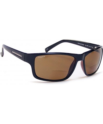 Eyewear BP-13 Polarized Bi-Focal Reading Sunglasses - Black - CU11V2NLF2N $22.64 Sport