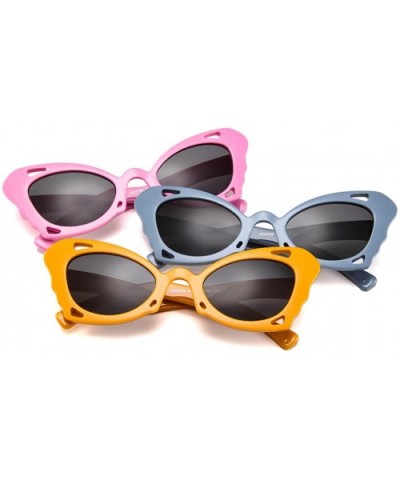 Retro Vintage Tone Lens Lady Cat Eye Sunglasses UV Protection Casual Fashion Sunglasses (Color NO.2) - No.2 - CY197WYW0MS $23...