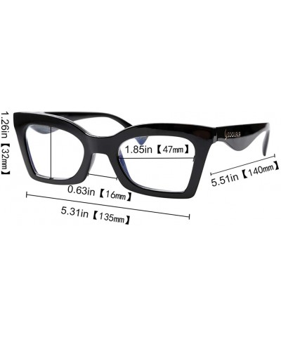 Anti-Blue Blocker Light Butterfly Readers Cateye Reading Glasses - Anti Blue -2 Pairs/ Black+woodgrain - CD18ZKEW6HM $12.77 R...