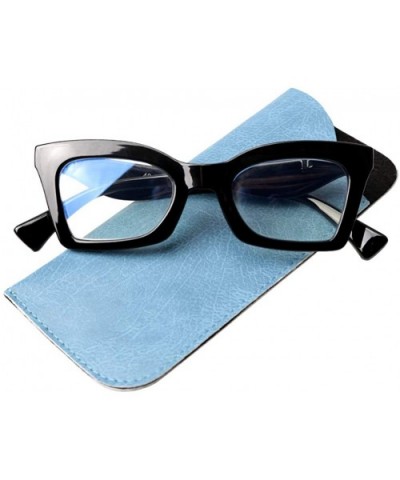 Anti-Blue Blocker Light Butterfly Readers Cateye Reading Glasses - Anti Blue -2 Pairs/ Black+woodgrain - CD18ZKEW6HM $12.77 R...