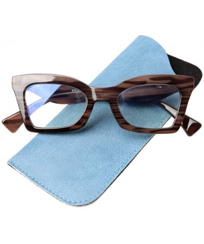 Anti-Blue Blocker Light Butterfly Readers Cateye Reading Glasses - Anti Blue -2 Pairs/ Black+woodgrain - CD18ZKEW6HM $12.77 R...