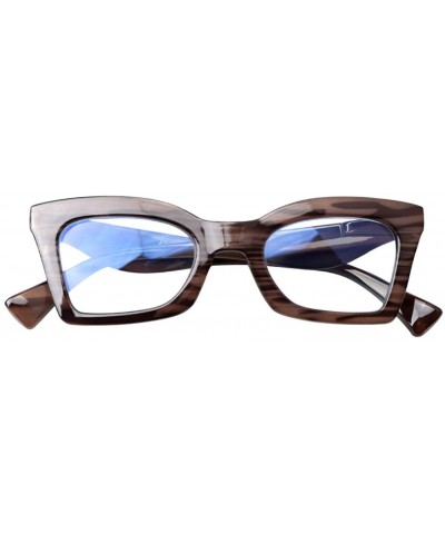 Anti-Blue Blocker Light Butterfly Readers Cateye Reading Glasses - Anti Blue -2 Pairs/ Black+woodgrain - CD18ZKEW6HM $12.77 R...