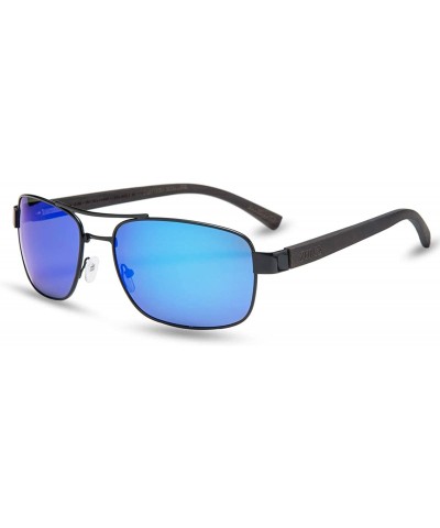 Polarized Sunglasses Driving sunglasses Rectangular - Blue - CN18ZO2KTH0 $11.94 Aviator