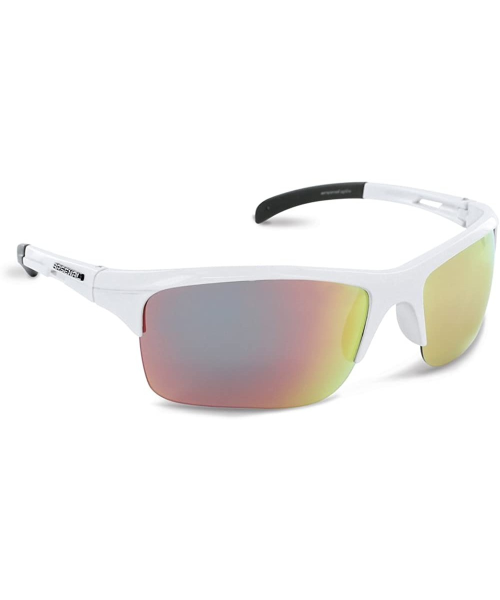 Optix Plasma Polarized Sport Sunglasses - C211L6XCVBX $30.86 Rimless