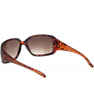 Womens 90s Classic Rectangular Plastic Narrow Butterfly Sunglasses - Tortoise Gradient Brown - CC18OEQ2OWN $6.06 Butterfly
