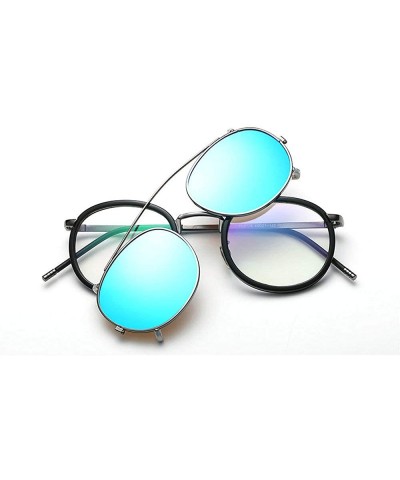punk Men Myopia sunglasses Clip Polarized Myopia Driving Glasses Clip On Dual Purpose Driving mirror goggles - CN18M8IL09I $1...