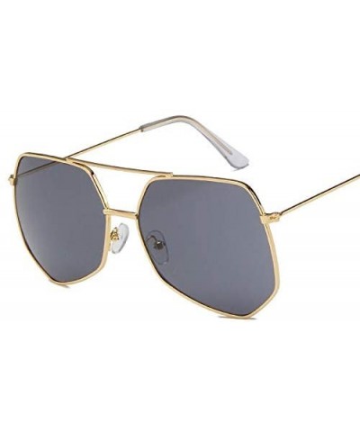 Oversized Sunglasses Ladies Retro Sunglasses Ladies/Men Sunglasses Ladies Sunglasses (Color GoldPink) - CS198KNC2NZ $10.07 Ov...