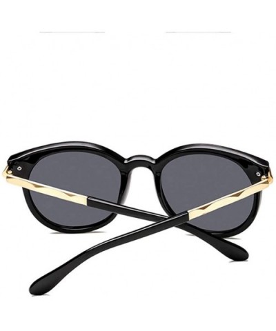 Retro Polarized Sunglasses - Lightweight Mirrored Lens Fashion Goggle Eyewear - CE1943SW8DM $5.64 Goggle