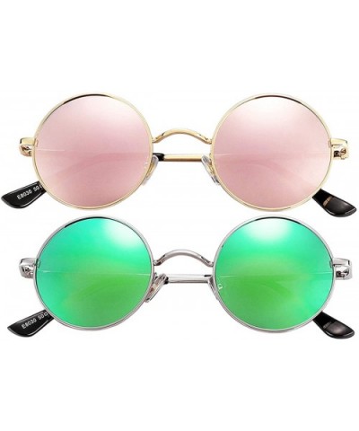 2 Pack Polarized Sunglasses Lennon Glasses - CU192EE6MNA $10.08 Round
