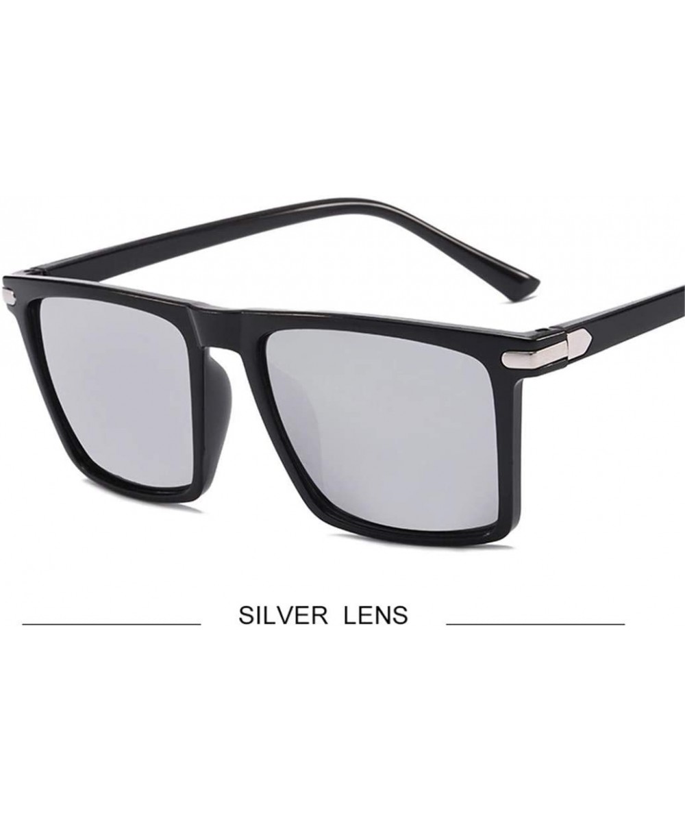 Fashion Men Cool Square Sunglasses Driving UV Protection Sun Glasses Women - C3 - CU194O0W7U9 $26.03 Goggle