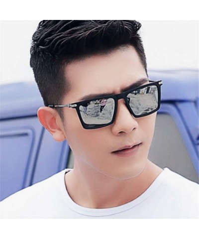 Fashion Men Cool Square Sunglasses Driving UV Protection Sun Glasses Women - C3 - CU194O0W7U9 $26.03 Goggle