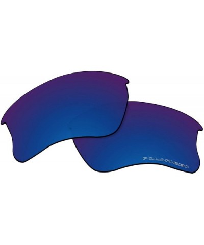 Replacement Lenses Compatible with Flak Jacket XLJ Sunglass - Sapphire Combine8 Polarized - CQ18DYRWZGY $17.50 Shield
