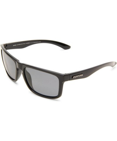 Sunset Blvd Polarized Wayfarer Sunglasses - Black Frame/Smoke Lens - CA1252PD1S7 $36.39 Sport