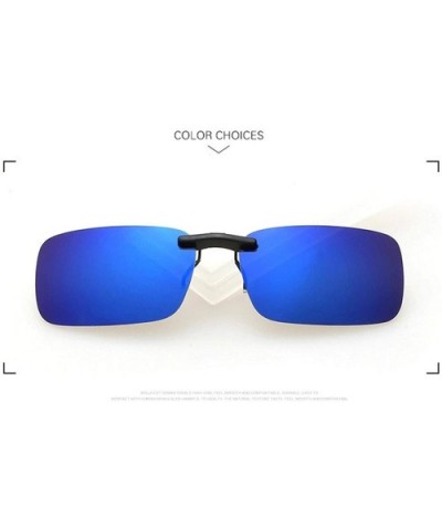 New Unisex Polarized Clip Sunglasses Near-Sighted Driving Night Vision Lens Anti-UVA Anti-UVB Cycling Riding - C4198AIOEE0 $1...