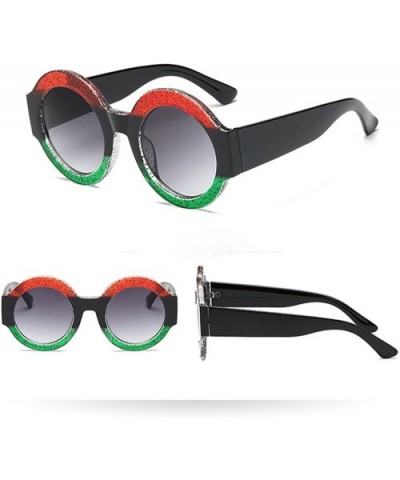 Sunglasses Multicolor Goggles Eyeglasses Glasses Eyewear - Red Green - CJ18QRSYW86 $7.14 Oval