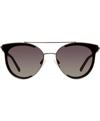 "Posh" Designer Sunglasses - Black/Grey - C818SKM0M90 $15.42 Aviator