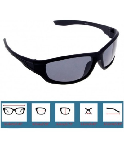 Men's Polarized Sunglasses UV 400 Protection Fishing Driving Sunglasses - 5103 - CG18E470HGY $8.48 Sport