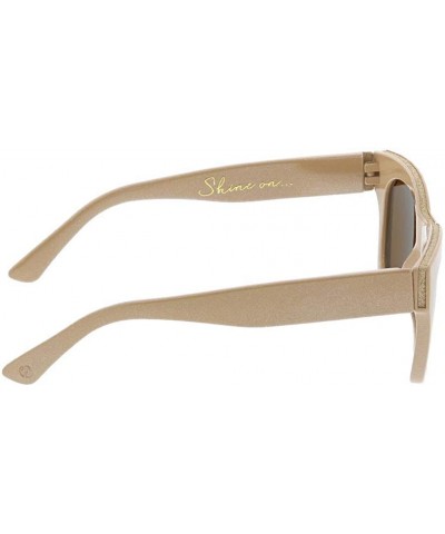 Women's Shine On Square Reading Sunglasses - Taupe - 53 mm + 1 - CS18OIEY32G $15.07 Square