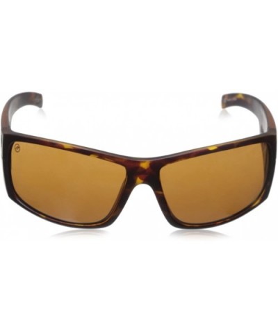 Mudslinger Matte Tortoise Wrap Sunglasses - Matte Tort - CR11SDBLQQH $41.63 Round