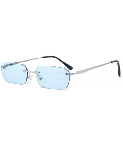 2019 Sunglasses Women Luxury Brand Cat Eye Sun Glasses Men Retro Small Square Sunglass Uv400 - Blue - C018W9KEA94 $20.32 Over...