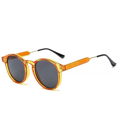 Round Sunglasses Men Women Unisex Retro Vintage Design Small Sun Glasses Driving Sunglass Ladies Shades - CO197Y6QUUO $26.56 ...