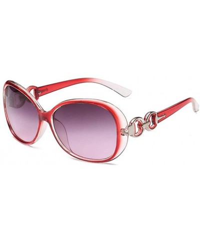 Oversized Fashion Sunglasses For Women Classic 100% UV Glasses - 7 - CO18U76LRI5 $12.72 Oversized