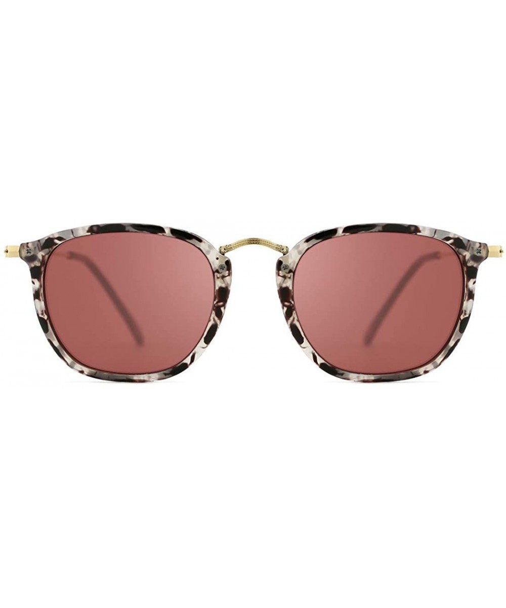 Vintage Round Sunglasses for Women Men Classic Retro Sunglasses UV Protection - 01-tortoiseshell - C118UAKQWHQ $10.21 Cat Eye