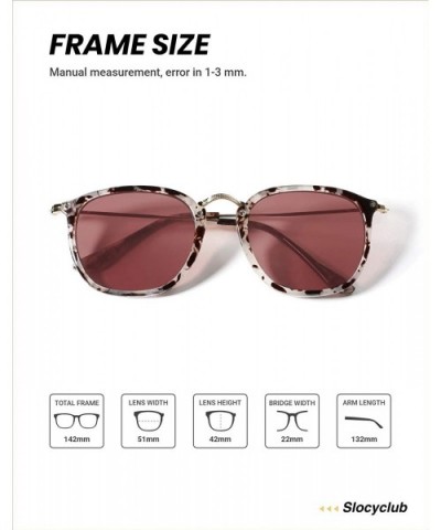 Vintage Round Sunglasses for Women Men Classic Retro Sunglasses UV Protection - 01-tortoiseshell - C118UAKQWHQ $10.21 Cat Eye