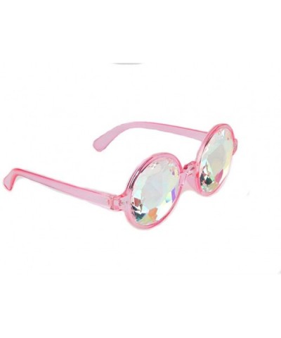 Vintage STEAMPUNK GOGGLES Glasses Bling Lens Goth COSPLAY PARTY Sunglasses - Pink - CC182OK4U4Q $8.48 Sport