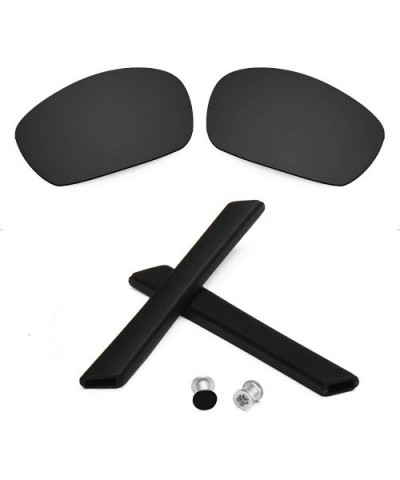 Replacement Lenses & Thru Bolt & Earsocks Kits Jawbone/Racing Jacket - Black-polarized - CS18I3CXWHQ $30.16 Goggle