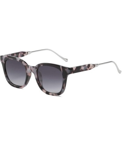 Classic Square Polarized Sunglasses Unisex UV400 Mirrored Glasses SJ2050 - C3-n Black Tortoise Frame/Grey Lens - CQ18T8K3I2R ...