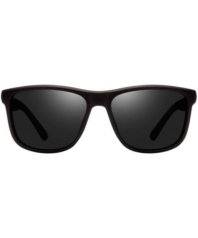 Polarized Sunglasses Men Driving Sun Glasses Vintage Retro Mirror Goggle Eyewear Male - C02brown - CG199XCTYCZ $10.28 Square