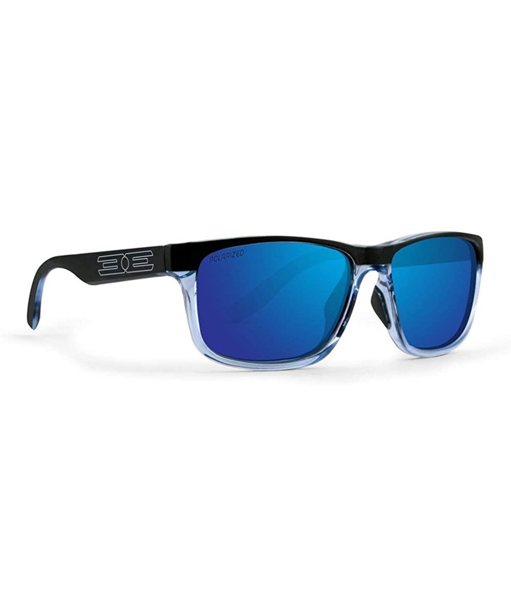 Delta Sport Crystal Blue/Black Frame Sunglasses - Crystal - CO18G3LHS80 $18.85 Sport