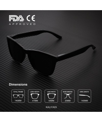 Unisex Polarized Retro Classic Trendy Stylish Sunglasses for Men Women Driving Sun glasses 100% UV Blocking - CJ18Y8XAZWO $9....