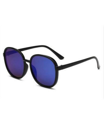 Fashion Luxury Mirror Big Round Sunglasses Men Women Retro Metal Lady Vintage Frame Square Sun Glasses - 3 - C5198ZYNO7Z $25....