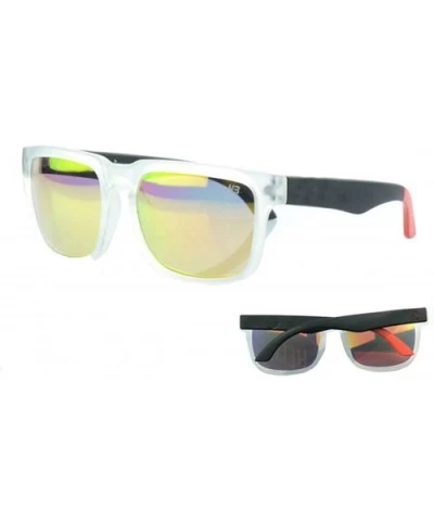 NEW MODEL 2018!!! Block Cycling Outdoor Sports Sunglasses Shades - 7 - CI18EM88TXG $5.76 Rectangular