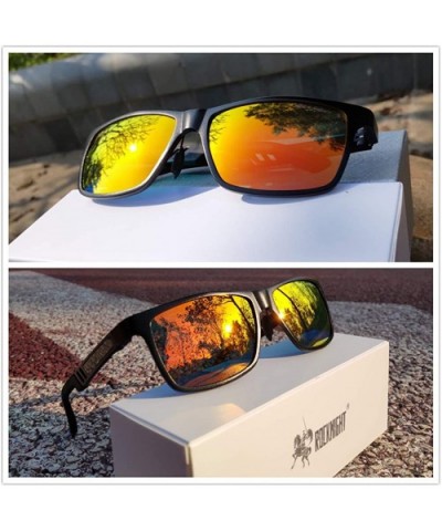 Mg-Al Driving Polarized Sunglasses for Men UV Protection Outdoors Sunglasses for Medium&Big Head 61MM Lightweight - CK186XTXN...