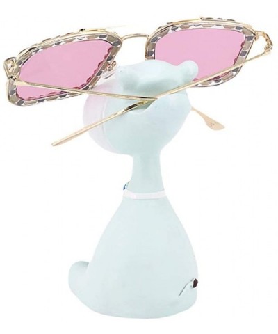 Oversized Rhinestone Aviator Sunglasses for Women Diamond Shades - Pink Lens/Diamond - CY19CG4Z60M $14.46 Round