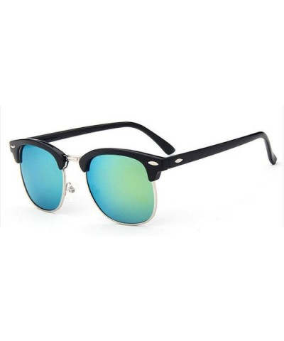 2018 Fashion New Sunglasses Men/Women Retro Rivet Lens Sun Glasses Female OculosUV400 - C5 - CI199CKR5GG $29.28 Oval