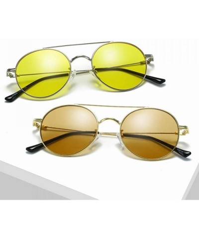 Sunglasses New Trend Fashion Metal Color Coating UV400 Travel Outdoor Summer 3 - 4 - CI18YQTKSNA $5.49 Aviator